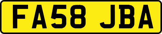FA58JBA