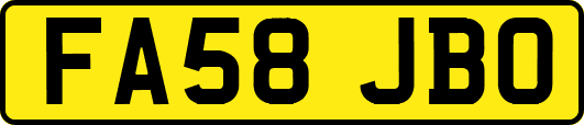 FA58JBO