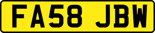 FA58JBW