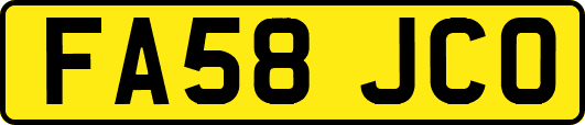 FA58JCO