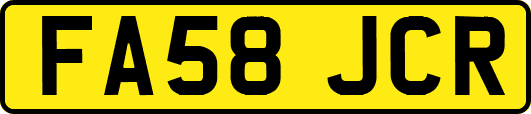 FA58JCR