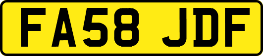 FA58JDF