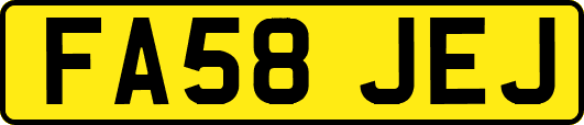 FA58JEJ