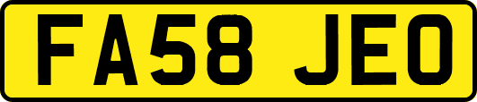 FA58JEO