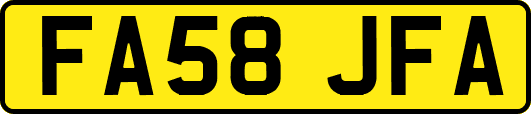 FA58JFA