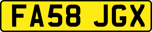FA58JGX
