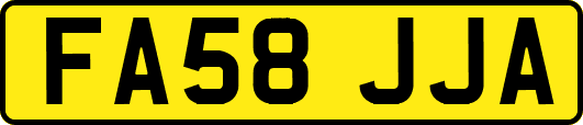 FA58JJA