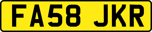 FA58JKR