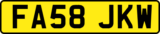 FA58JKW