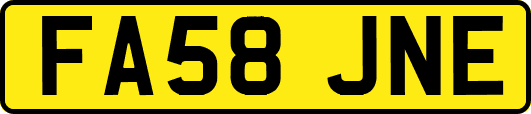 FA58JNE