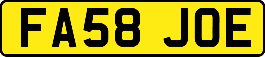 FA58JOE