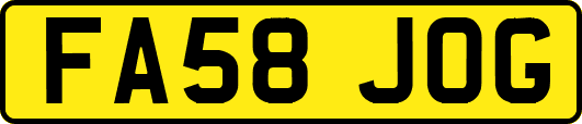 FA58JOG