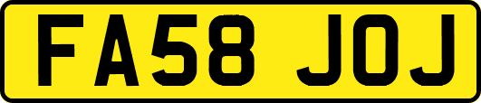 FA58JOJ