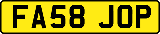 FA58JOP