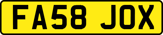 FA58JOX