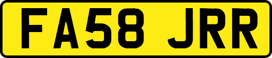 FA58JRR