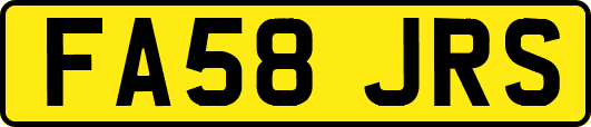 FA58JRS