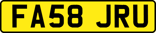 FA58JRU