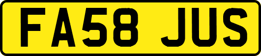 FA58JUS
