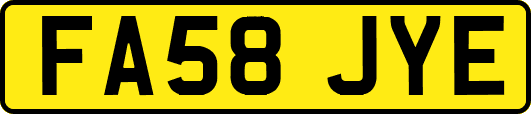 FA58JYE