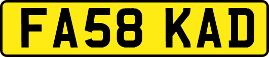 FA58KAD