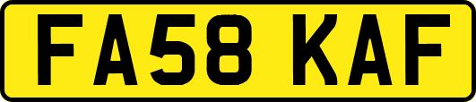 FA58KAF