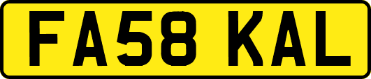 FA58KAL
