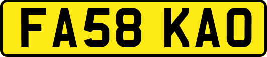 FA58KAO
