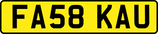 FA58KAU