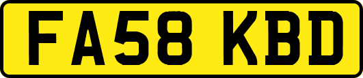 FA58KBD