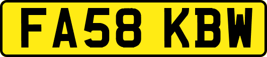 FA58KBW