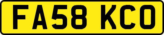 FA58KCO
