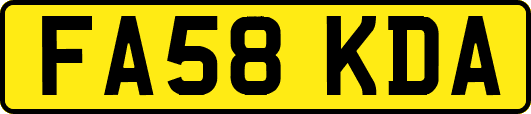 FA58KDA