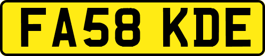 FA58KDE