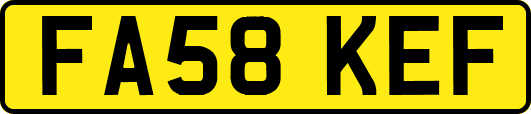 FA58KEF