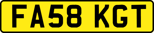 FA58KGT