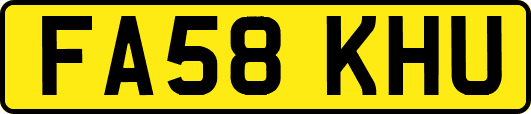 FA58KHU