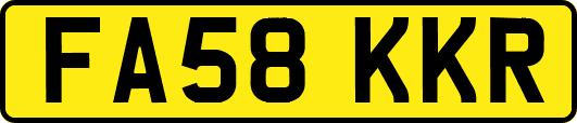 FA58KKR