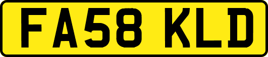 FA58KLD