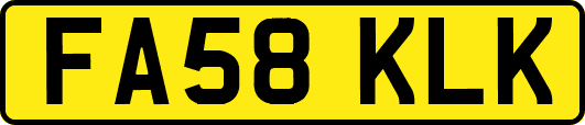 FA58KLK