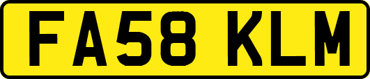 FA58KLM