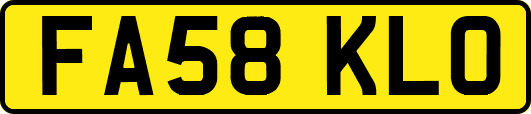 FA58KLO