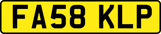 FA58KLP