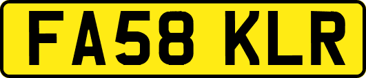 FA58KLR