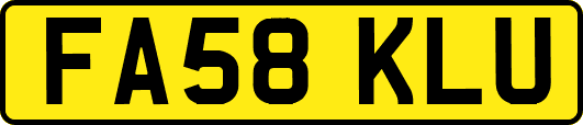 FA58KLU