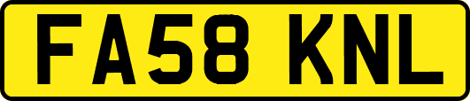 FA58KNL