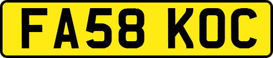 FA58KOC