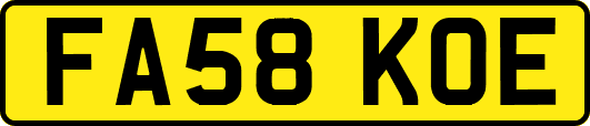 FA58KOE