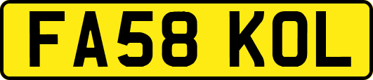 FA58KOL