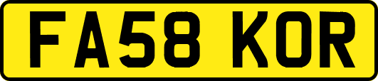 FA58KOR